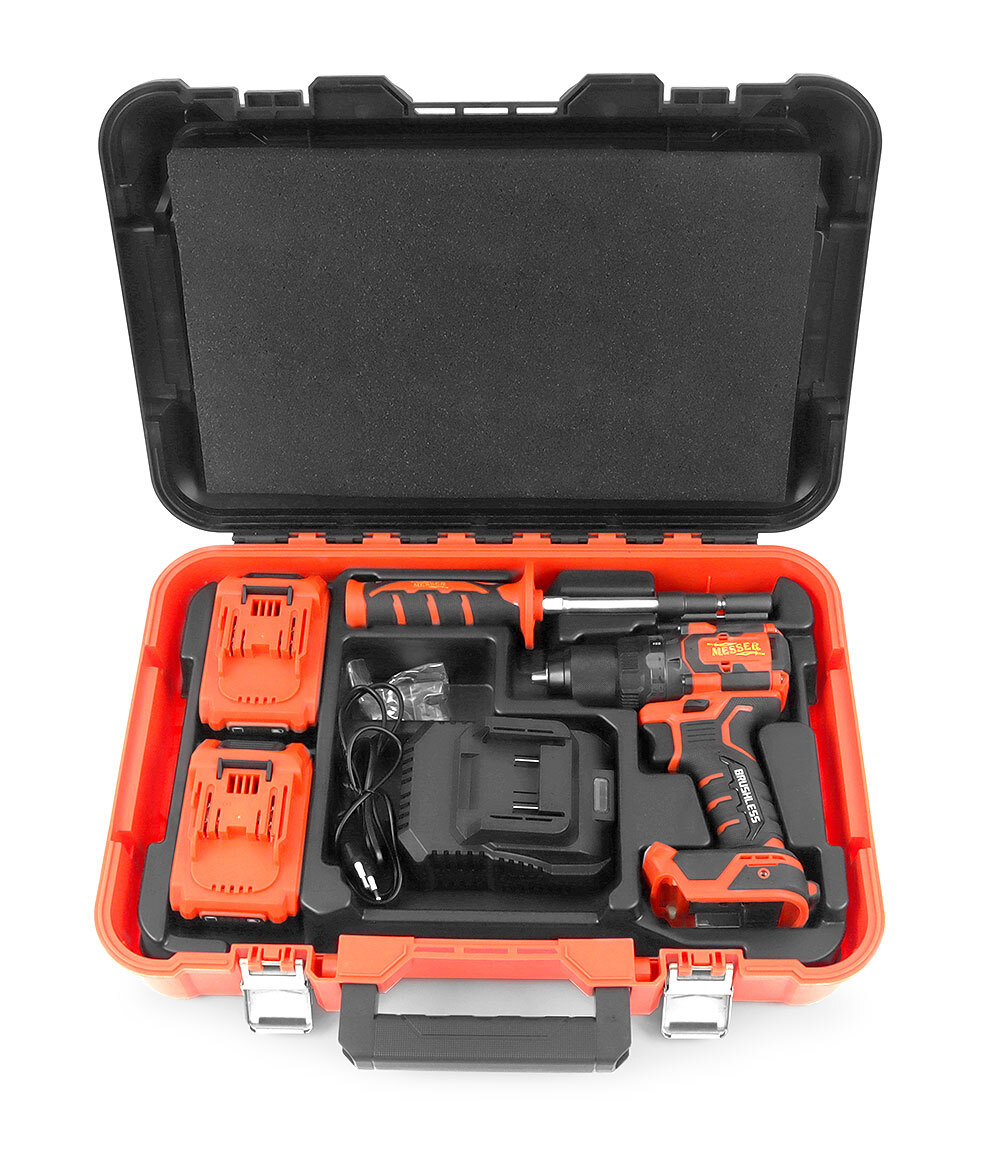 Бесщёточная аккумуляторная дрель-шуруповерт MESSER MD100