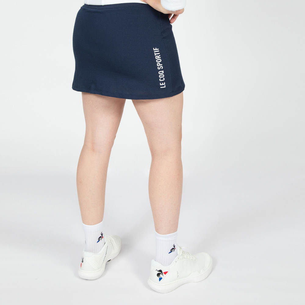 Женская теннисная юбка Le Coq Sportif No. 2 Jupe Skirt Women - Blue
