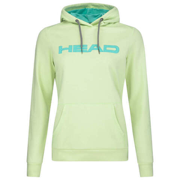 Кофта для девочки теннисная Head Club Byron Hoodie - light green/turquoise