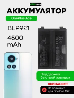 Аккумулятор для OnePlus Ace 4500 mAh (BLP921) ORIGberry