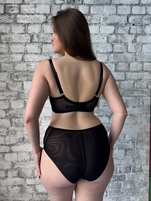 Бюстгальтер Egot планж мягкая чаша (черный)