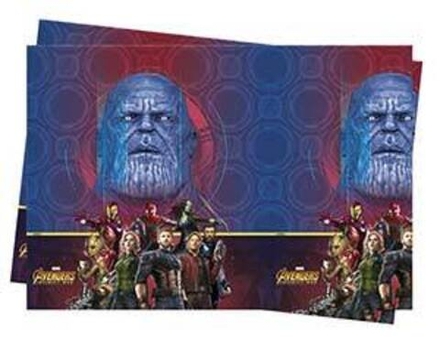 Скатерть  Мстители Инфинити 120 на 180см.