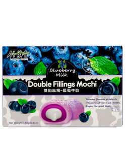 Японское рисовое пироженое моти DOUBLE FILLINGS MOCHI, 180 г