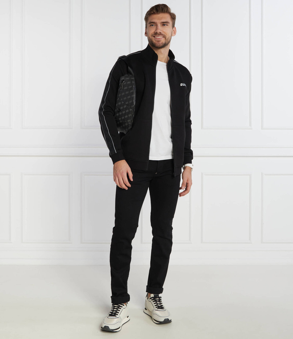 Худи MICKEY FULL ZIP GUESS ACTIVE - черный(Z2YQ10 KB3P2)