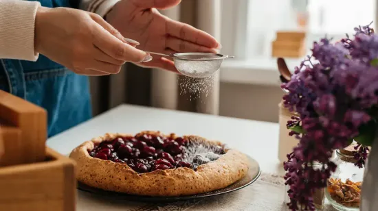 Восхитительный рецепт галеты с черешней