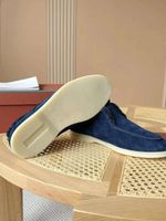 Высокие лоферы Loro Piana