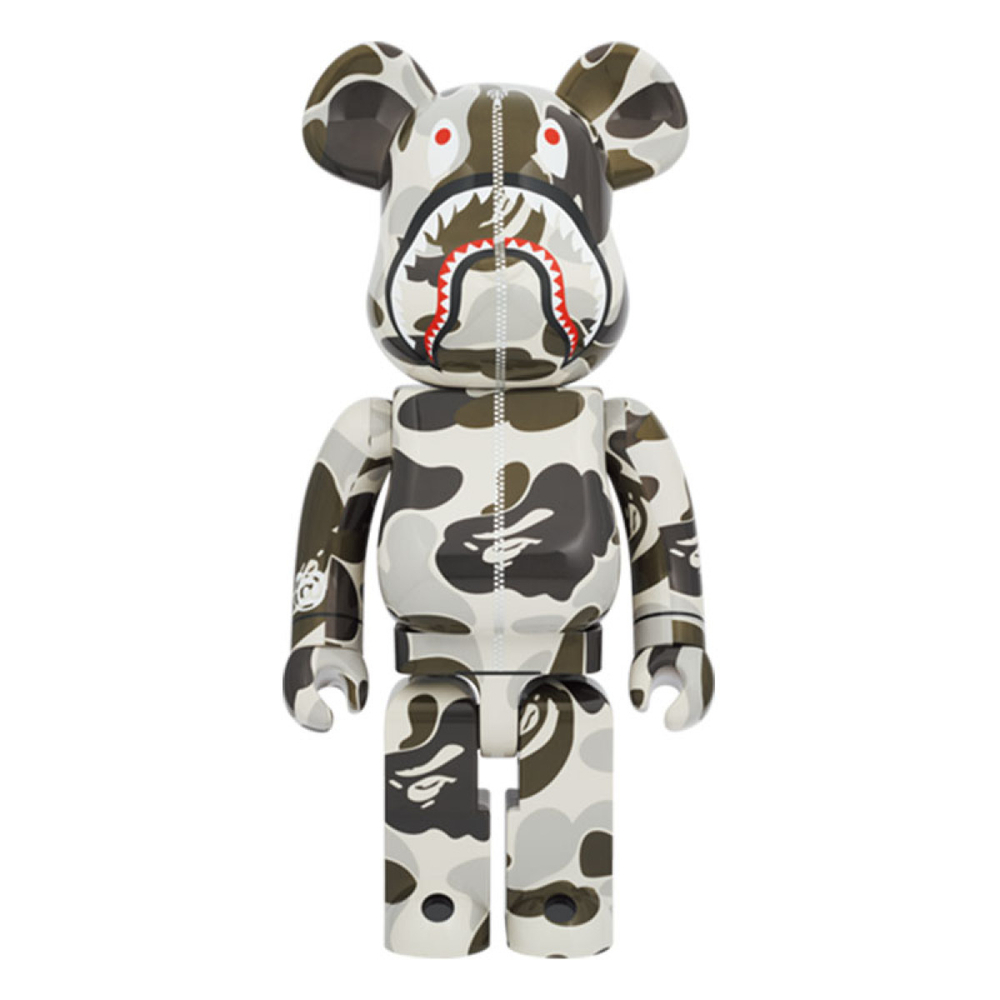 Дизайнерские игрушки BE@RBRICK 1000% BAPE(R)xCANADA GOOSE SHARK 70cm, BE@RBRICK-2401-0036