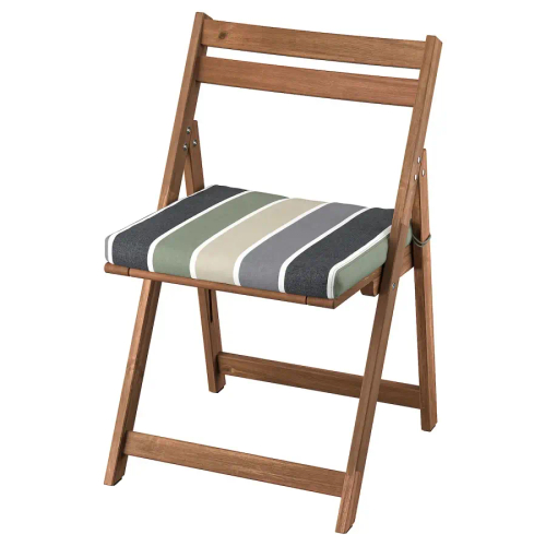Стул  - NÄMMARÖ / NАMMARО IKEA/  НАММАРО ИКЕА,  81х49 см, цветной/коричневый