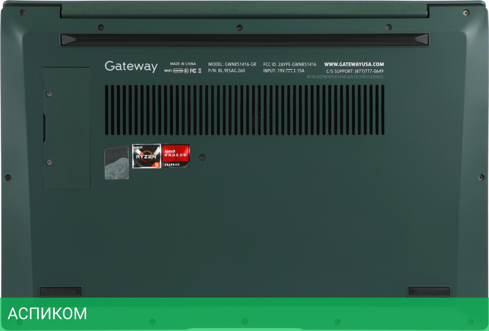 Ноутбук Gateway Ultra Slim 14