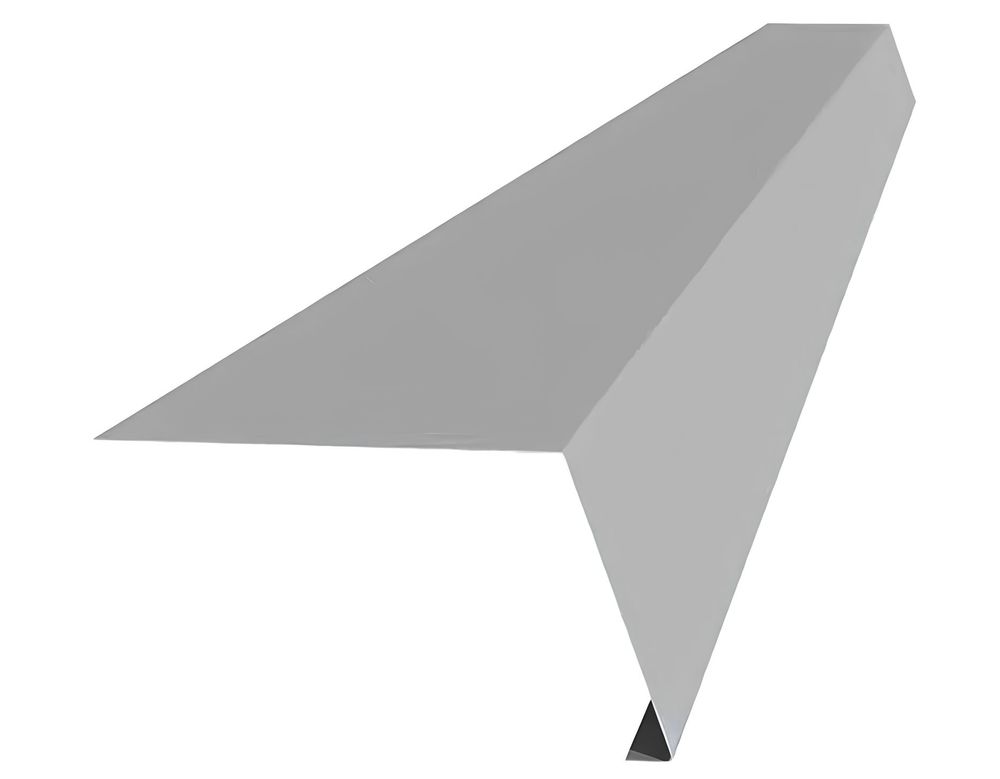 Планка карнизная (капельник) // 65х100х2000 мм // цинк