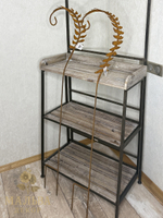 Декор садовый для подвесов "Папоротник" 16x28xH140 см 2 штуки