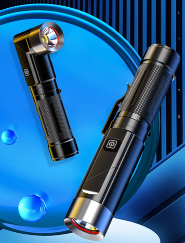 Фонарь ручной, с поворотной головкой WILDERNESS WY39131