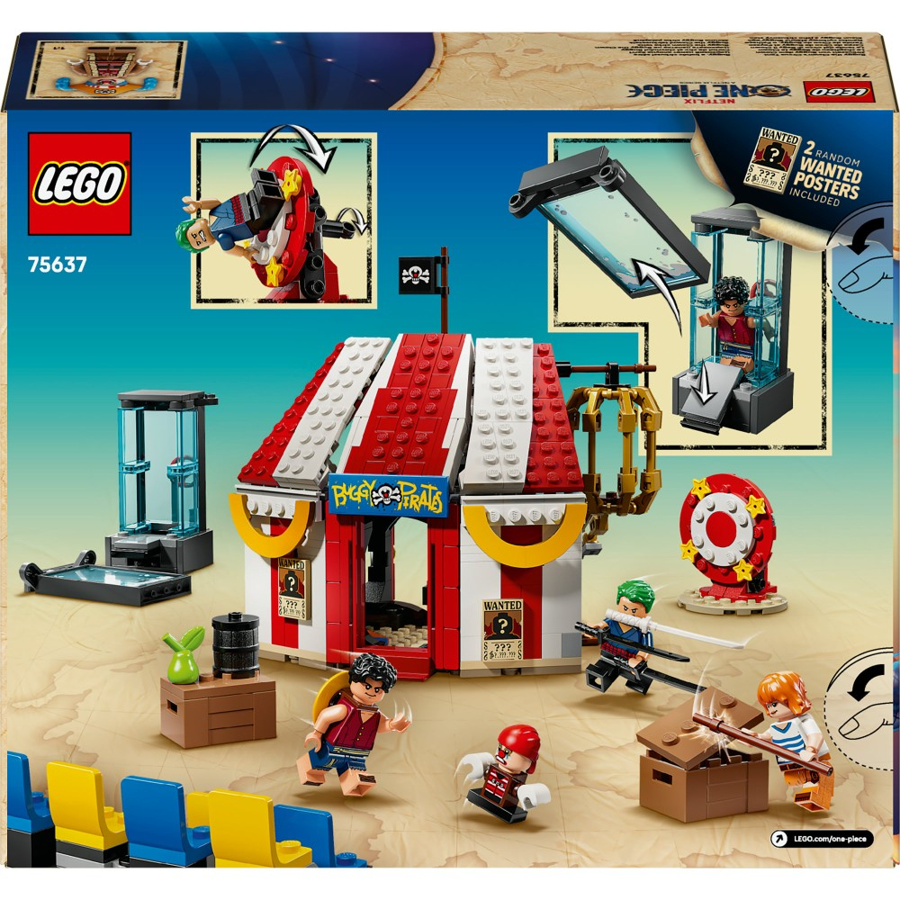 LEGO ONE PIECE - Цирковой палатка клоуна Багги 75637