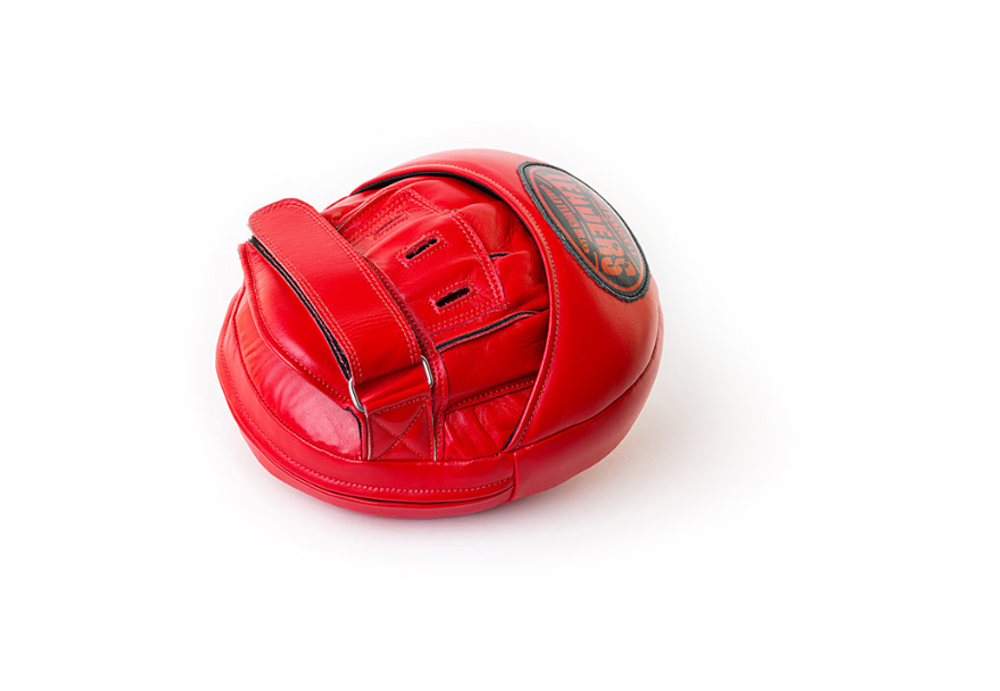 Лапы тренерские LEADERS MID-AIR RED ALERT (ONE, красный)