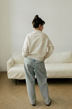 Джемпер Л.Т., 100% шерсть ягнёнка, цвет рис.