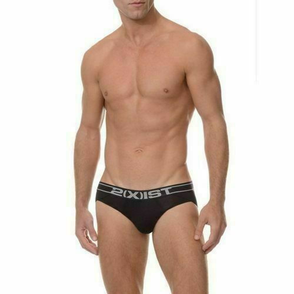Мужские трусы брифы 2xist Men&#39;s  2(x)ist black Dual Lifting Brief