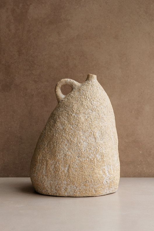 Интерьерный сосуд с ручкой #112 / Tish Pottery