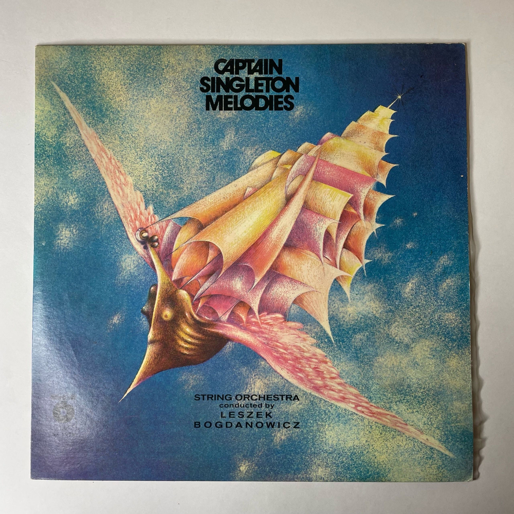 Винтажная виниловая пластинка LP String Orchestra Conducted By Leszek Bogdanowicz Captain Singleton Melodies (Польша 1980)