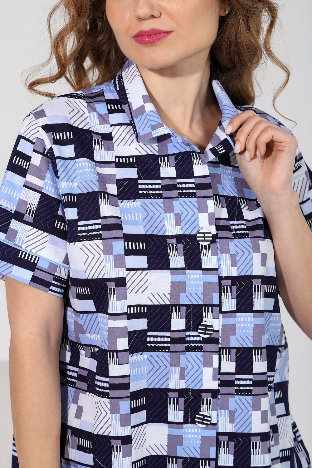 Халат Триумф-1 Виотекс ГОЛУБОЙ