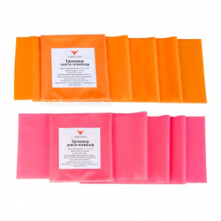 Латексная лента Adelante 1,5 м, начальный уровень, оранжевая