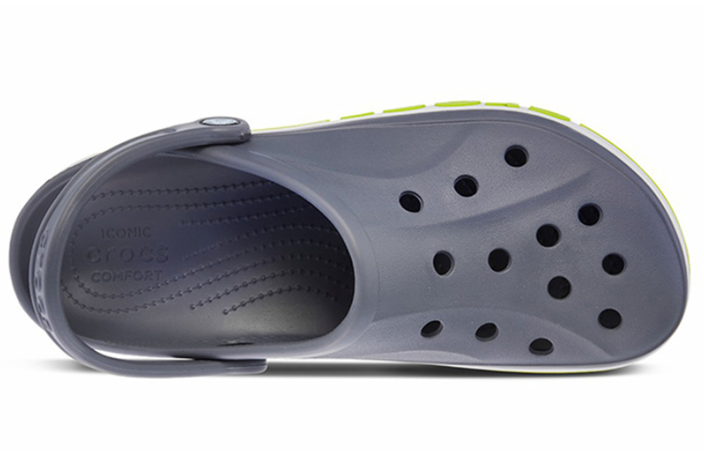 Crocs Bayaband Clog Beach Shoes Unisex Gray