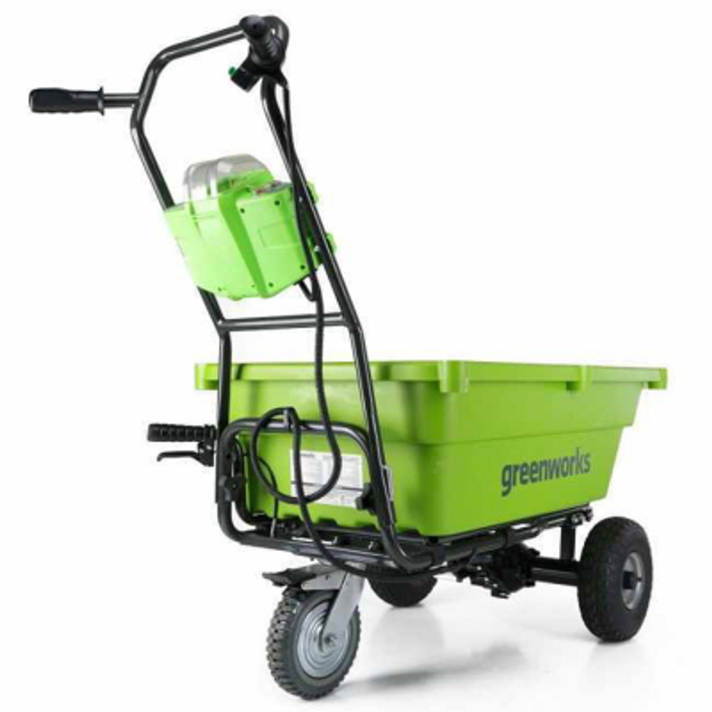 Садовая тележка самоходная Greenworks 106 л G-MAX 40V G40GC (без АККУМ и Зар устр)