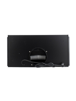 Вытяжка кухонная LedyDC-60GT (BLACK) черный, D150мм,1100м3/ч, полновстраиваемая, ИНВЕРТОРНЫЙ Мотор 110Ватт (Энергетическая эфф-ть класс А+), стекло 60см, сенсорное управление + управление жестами (MACBI)