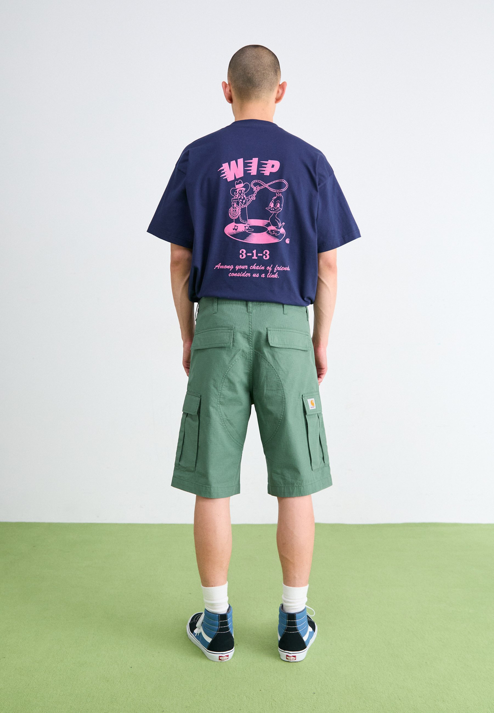 Carhartt WIP COLUMBIA - Шорты - Зелёный