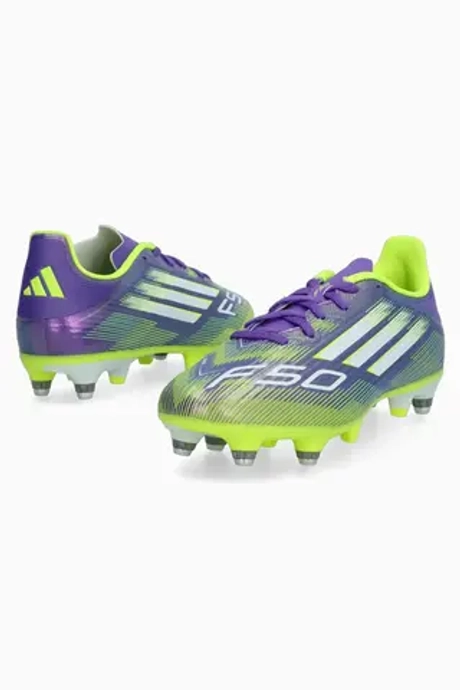 Бутсы adidas F50 League SG Junior - фиолетовый