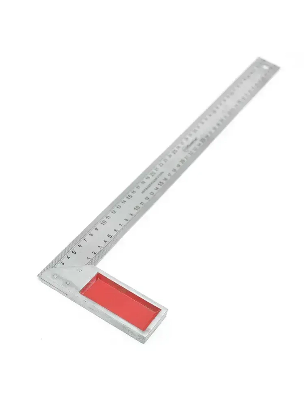 Угольник строительный разметочный 500 мм Политех Инструмент