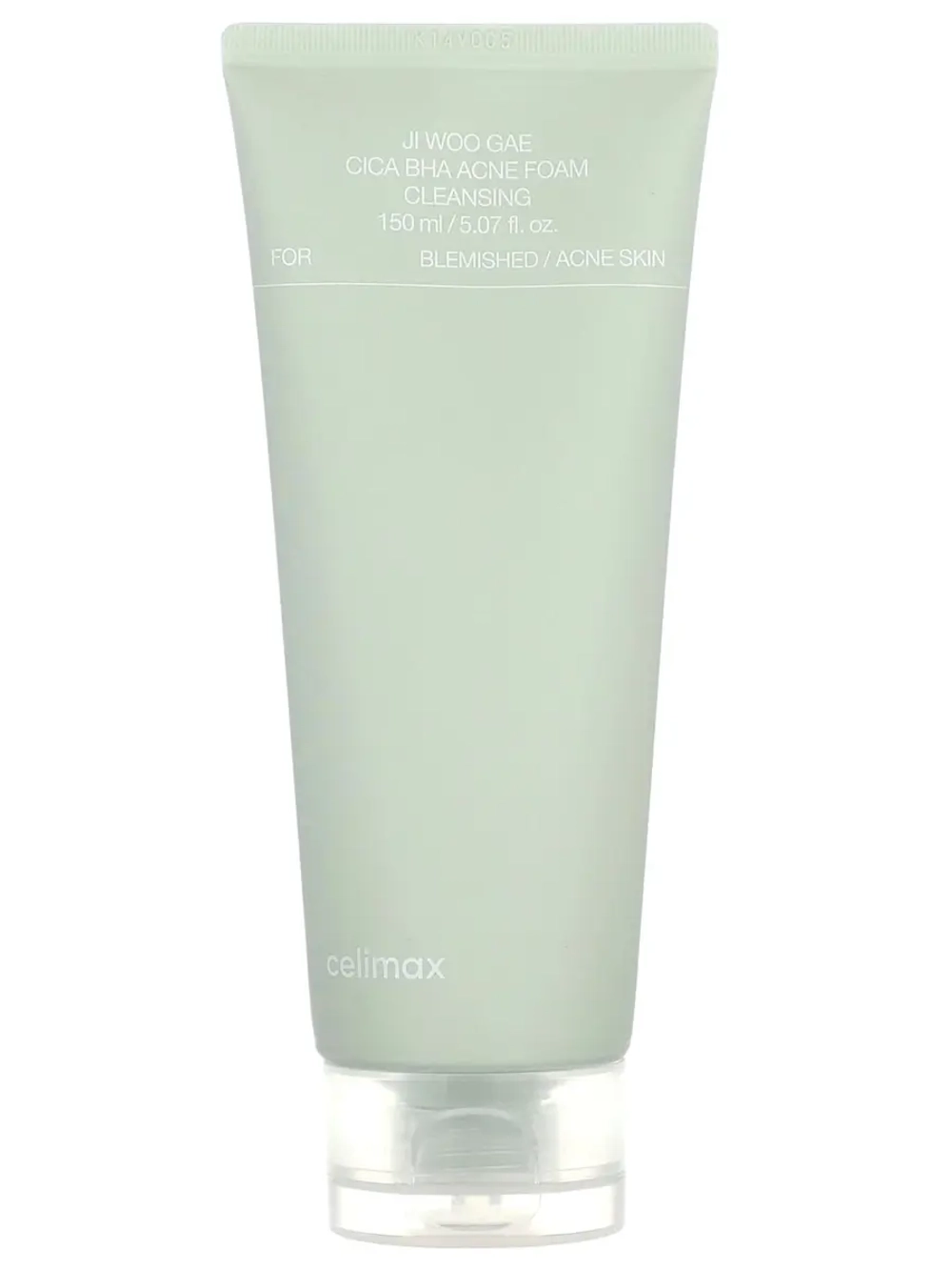 Celimax Очищающая пенка с BHA-кислотой и центеллой азиатской Ji Woo Gae Cica BHA Acne Foam Cleansing 150 мл