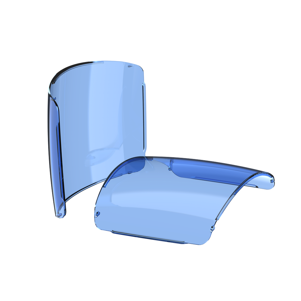 Стекло для маски хамелеон Digital X PRO/SHINE/DRIVE синее