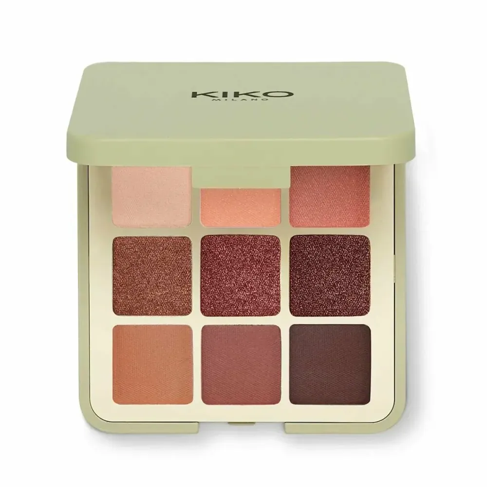 Палетка теней для век KIKO Milano Green Me Eyeshadow Palette - 102
