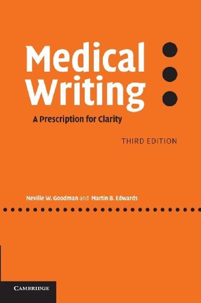 Medical Writing 3ed