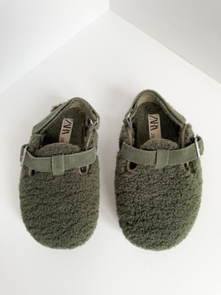 Меховые сандалии Zara, 26