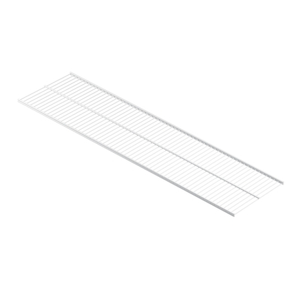 Сетчатая полка белая 1203*306 мм