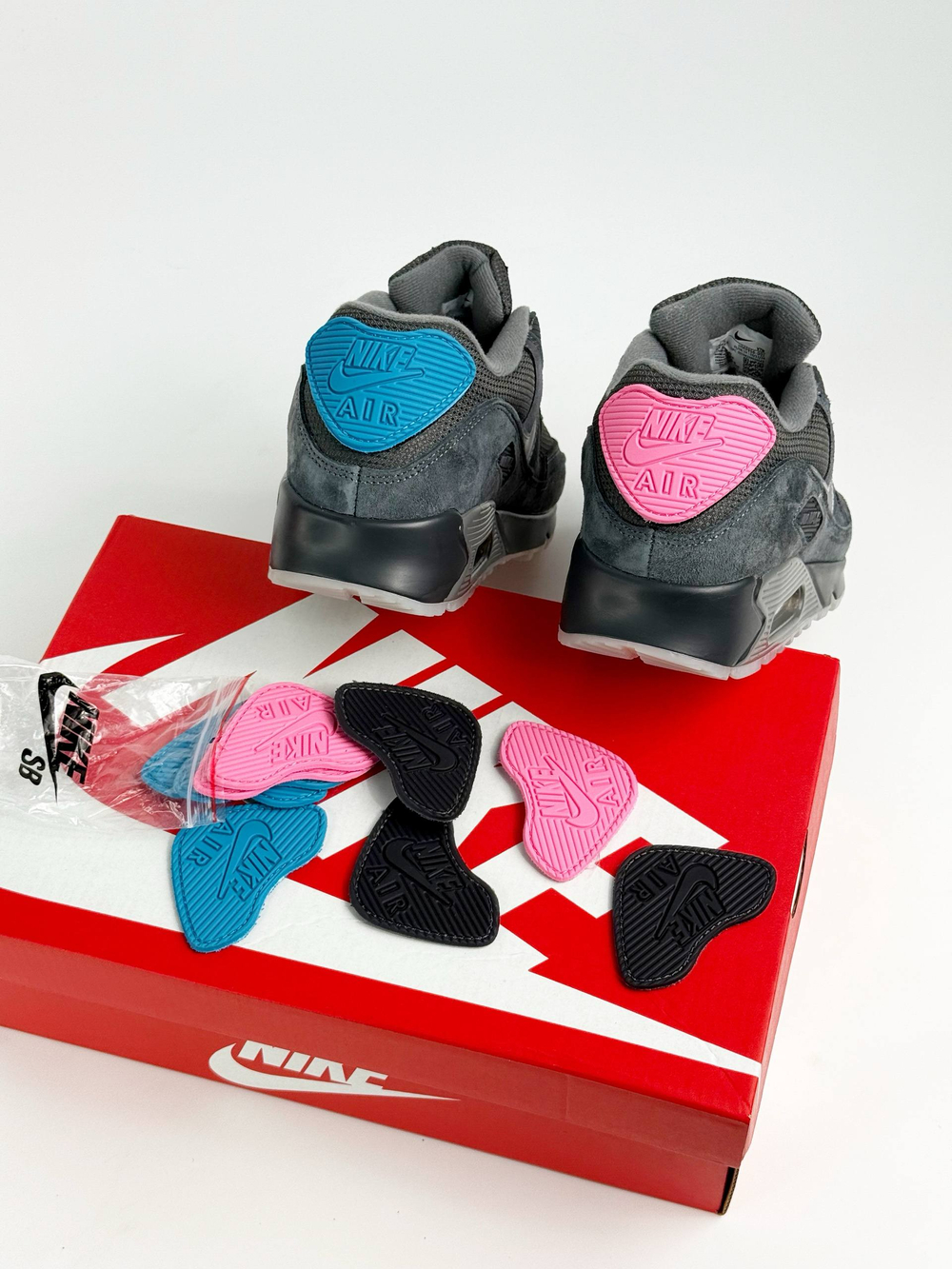 Кроссовки Nike Air Max 90 #B135 (сер.)