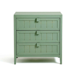 Комод деревянный Карлос с 3 ящиками из массива сосны