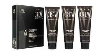 Камуфляж для седых волос American Crew, Precision Blend, Блондин 7/8, 3*40мл