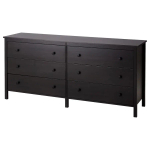 Комод - IKEA KOPPANG/КОППАНГ ИКЕА, 83х44х172 см, черный