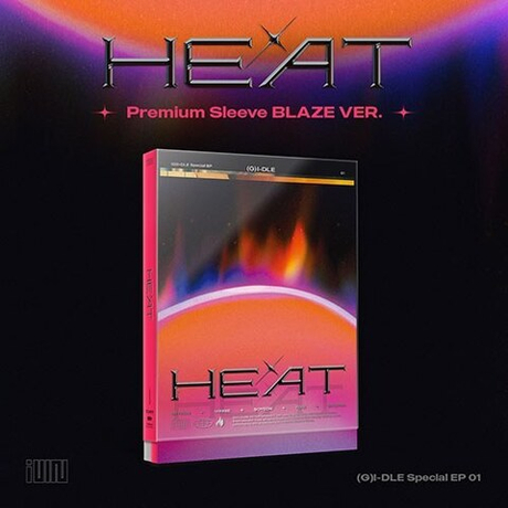 Альбом (G)I-DLE - HEAT (SLEEVE / BLAZE Ver.)