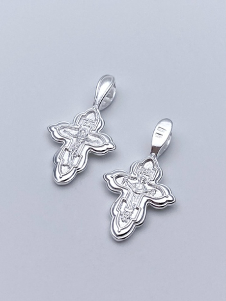 Крест из серебра/Покров ПБ