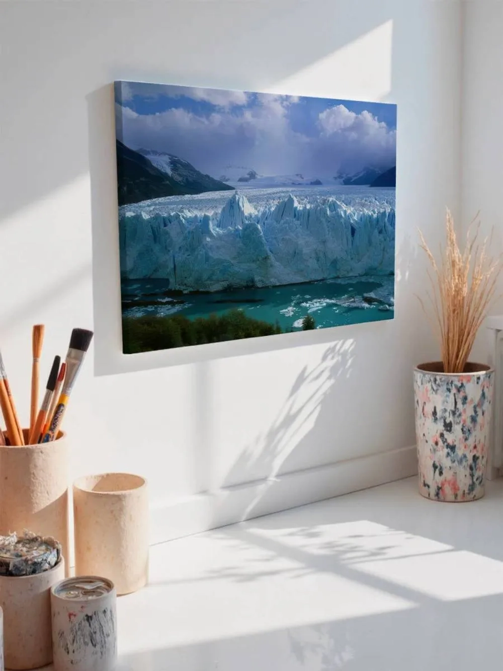 Картина на стену 40 X 50 Ледник