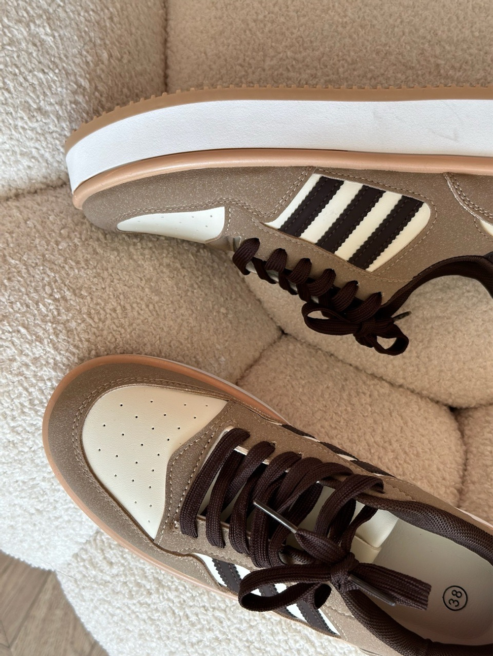 Кеды из эко кожи