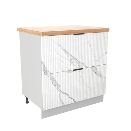 Кухня Модуль КМЯ 800 Монца Кварц черный