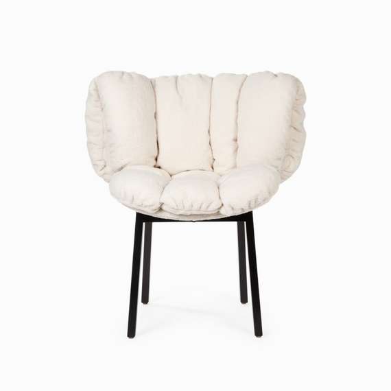 Стул Dandy, белый мех