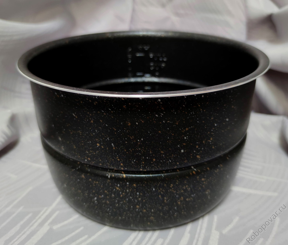 Сменная чаша с металло-керамическим покрытием Maifanitum и паровой пластиной для мультиварки-скороварки на 4 литра