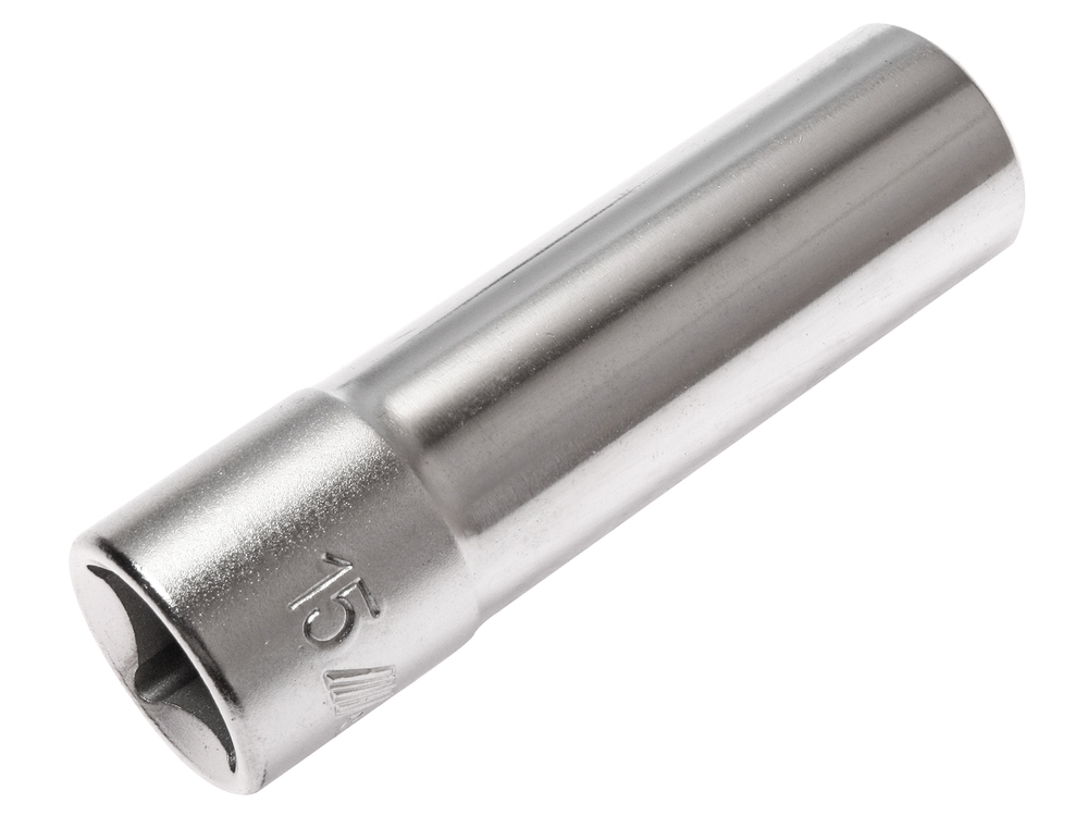 Головка торцевая 1/2" 15мм глубокая L=76мм JTC