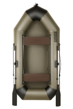 Броня-240 хаки-черный (лодка ПВХ с усилением)