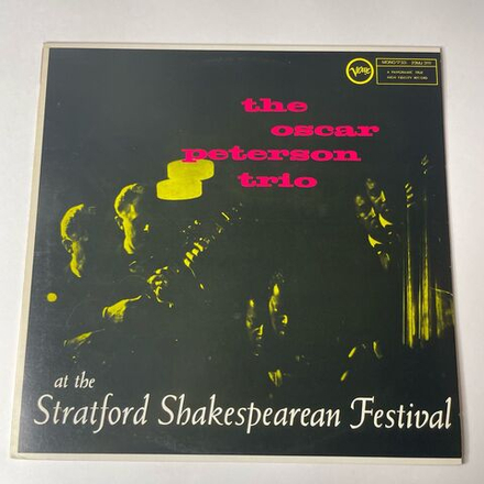 Винтажная виниловая пластинка LP The Oscar Peterson Trio At The Stratford Shakespearean Festival (Japan 1982) (No Obi)